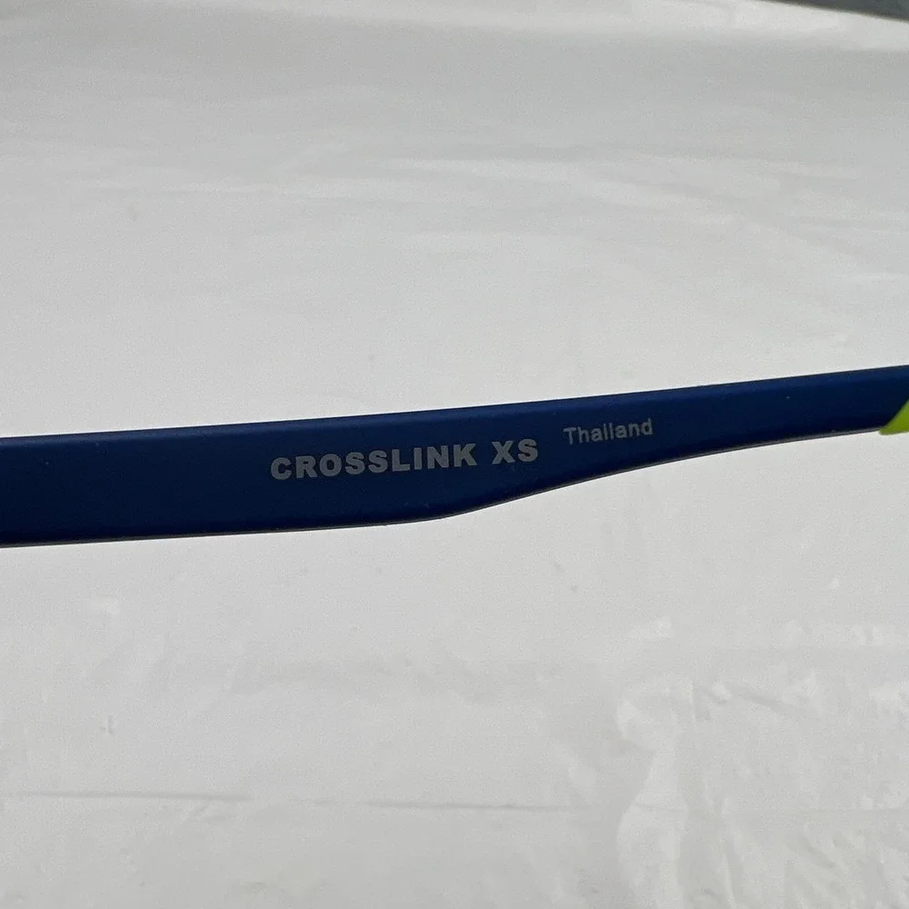 Oakley Eyeglasses Frames Only Satin Navy Kids CROSSLINK XS OY8002-0449 EXCELLENT
